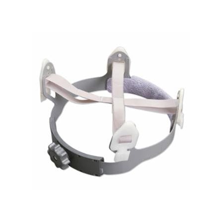 Jackson Safety Head-Hugger Suspension, 391, 4-Point Ratchet; Crown Strap, for SC-6 Hard Hats, Gray 138-14936