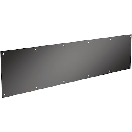 National Hardware 8'' x 34'' Matte Black Kickplate N270-352