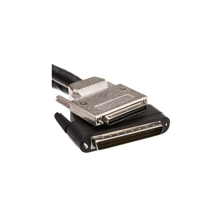 SCSI III Cable VHDCI 68 08mm Male to HPDB68 Half Pitch DB68 Male Offset Orientation 6 foot SCSI III Cable VHDCI 68 08mm Male to HPDB68 Half Pitch DB68 Male Offset Orientation 6 foot