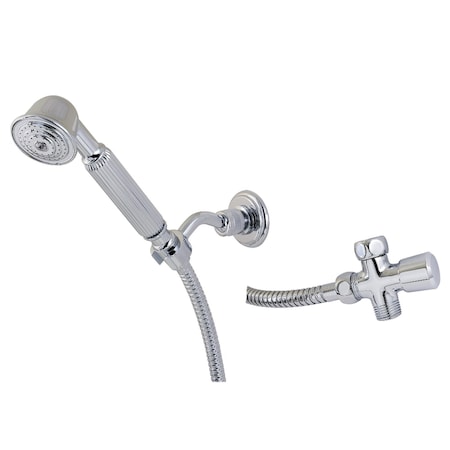 Kingston Brass Hand Shower Kit, Polished Chrome KX1071BD