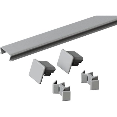 Rittal Ts Baying Cover, Top For 800 D Ral 7035, Plastic 8800885