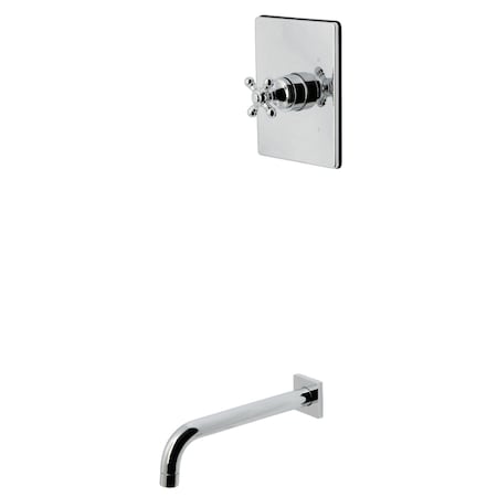 Kingston Brass Single-Handle Pressure Balanced Tub Faucet, Polished Chrome KB6341BXTO