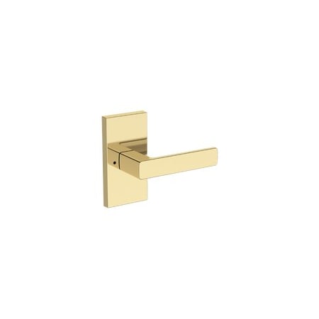 Baldwin Residential Door Levers Privacy Right Hand Non-Lacquered Brass PVSHACFR031