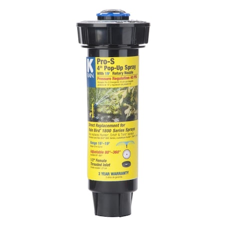 Ornatus Outdoors 4 in. Pro-S Adjustable Pop-Up Rotary Spray Nozzle OR3304849