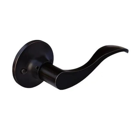 Propation Prelude Dummy Right Lever Door Lock with Knob Handle Lockset, Oil Rubbed Bronze PR277117