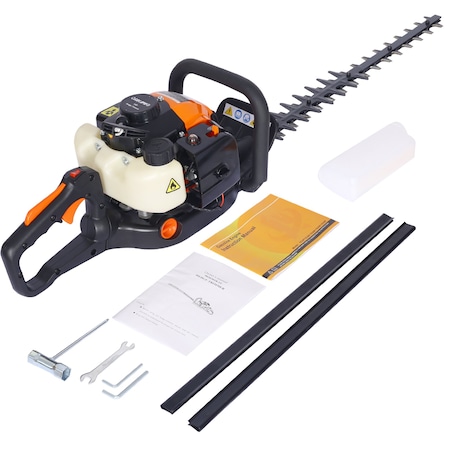 Edendirect 26cc Gas-Powered Hedge Trimmer, 24 Double-Sided Blade, Recoil Start ED-W46540406