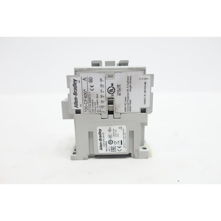 Allen Bradley AC CONTACTOR 240V-AC 25A AMP 700-CF400KA