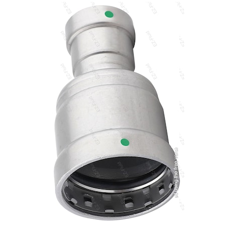 Ez-Fluid 2 X 1-1/2 Carbon Steel Mega Press Type PRESS COUPLING REDUCER EPDM EZPSR26