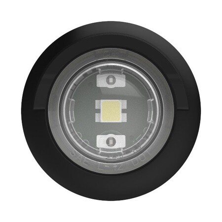 Grote Lighting MicroNova Multi-Volt LED License Light, 9-32V, Clear Lens, Black Housing, 60721
