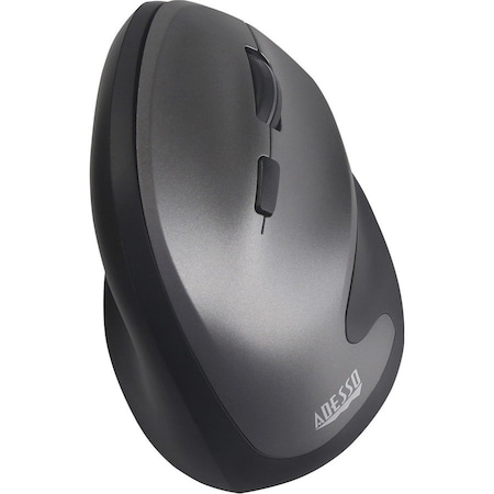 Adesso ANTIMICROBIAL ERGONOMIC VERTICAL DESIGN, 2.4GHZ WIRELESS OPTICAL SCROLL IMOUSEA20