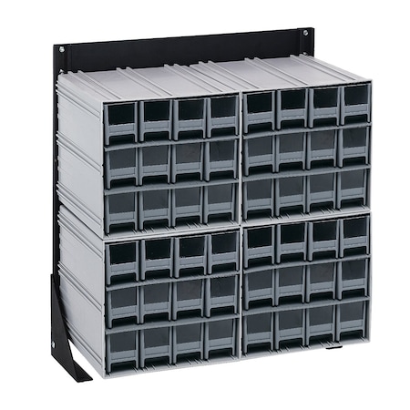 Quantum Storage Systems 24in SINGLE SIDE INTERLOCKING CABINET UNIT QIC-124-122GY