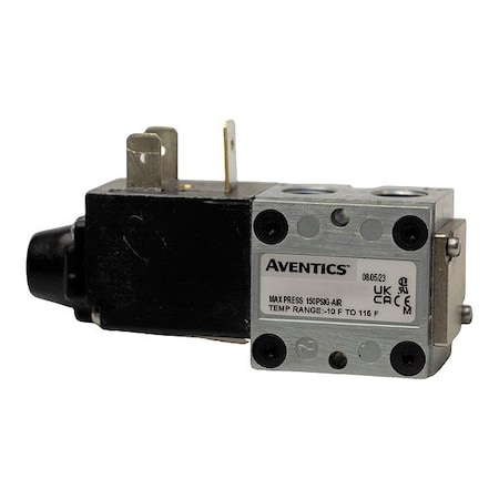 Aventics Solenoid Air Con Valve, Four-Way, 150 psi L01SA4592000020