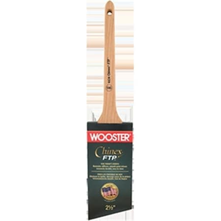 Wooster 4424 2.5 in. Chinex Ftp Thin Angle Sash Paint Brush, 6PK 71497181817