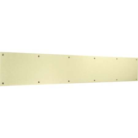 Baldwin Estate Lifetime Satin Brass Kick Plates 2000.044.0634