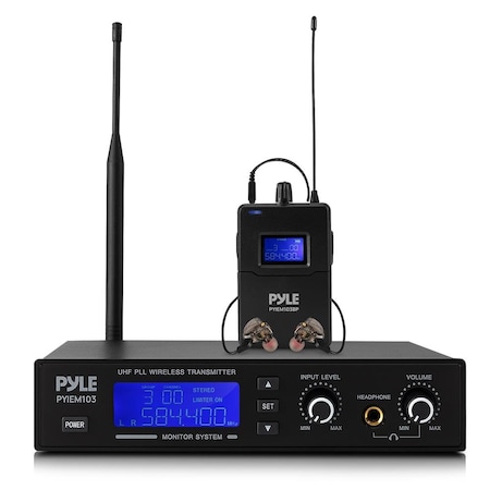 Pyle Wireless in-Ear Monitor System PYIEM103
