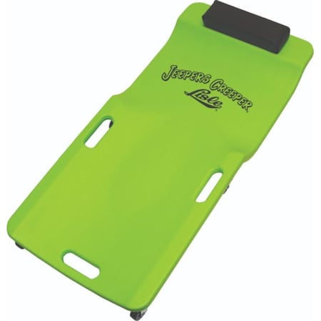 Tool Time Low Profile Plastic Creeper, Neon Green TO3658241