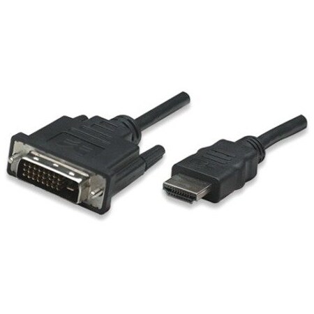 Manhattan 3 Hdmi To Dvi-D 24+1 Cable 322782