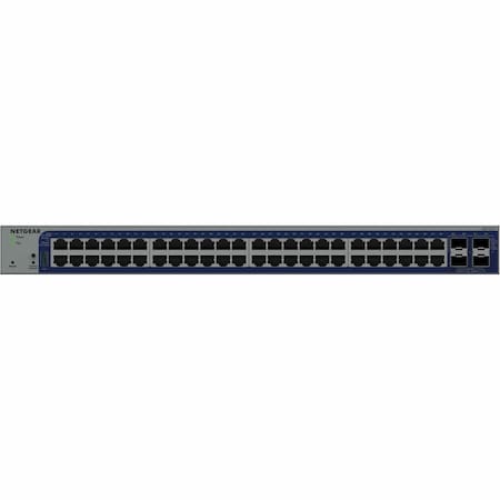 Netgear 48P GE SMART SWTH W/10G SFP+ GS752TX300NAS
