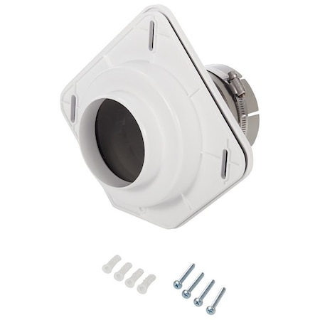 Hy-C HY-C DVME Dryer Vent, ABS Plastic DVME