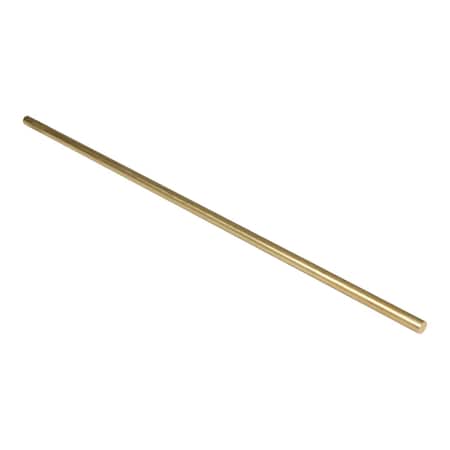 Zoro Select 360 Brass Rod, Brass, H02, 360 BR360/750-6