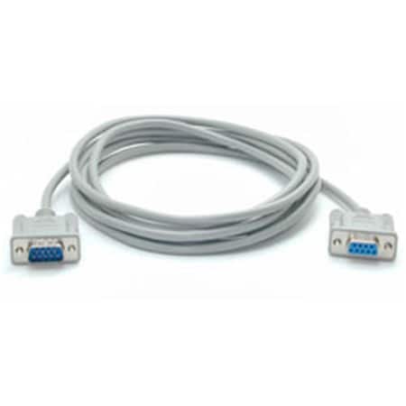 Ezgeneration 10 ft. Cross Wired Serial-Null Modem Cable DB9 F-M EZ533215