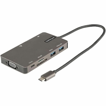 Startech.Com USB C Multiport Adapter, HDMI or VGA DKT30CHVSDPD