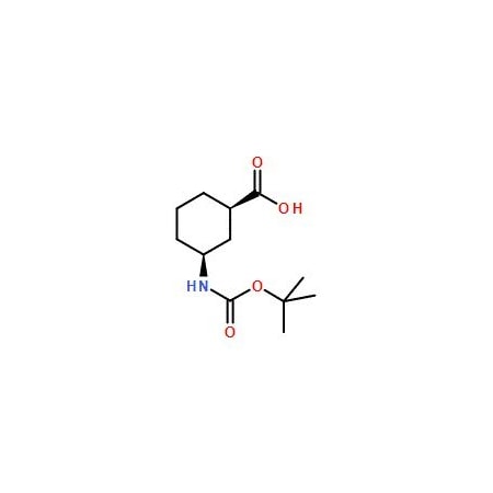 Ak Scientific Cis-(+/-)-3-(BOC-amino)cyclohexanecarboxylic acid (1g), CAS 222530-33-8 V4471-1g