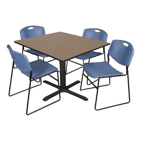 Cain Breakroom Table and Chair Set TB4848NO44BE