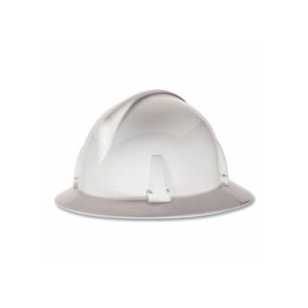 Msa Safety Topgard Protective Caps & Hats, Staz-On, Hat, White 454-454719
