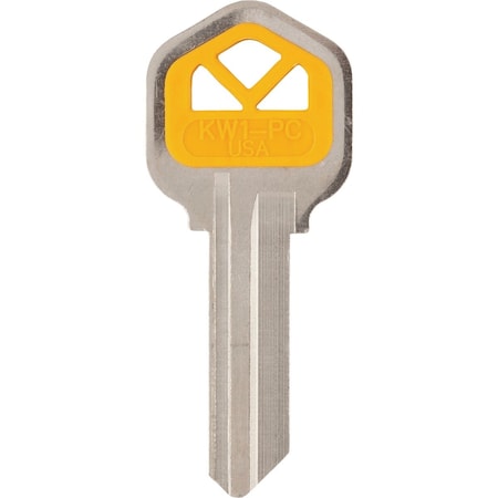 Ilco Kwikset Design Decorative House Key KW1-Yellow, 5PK IAK00002442
