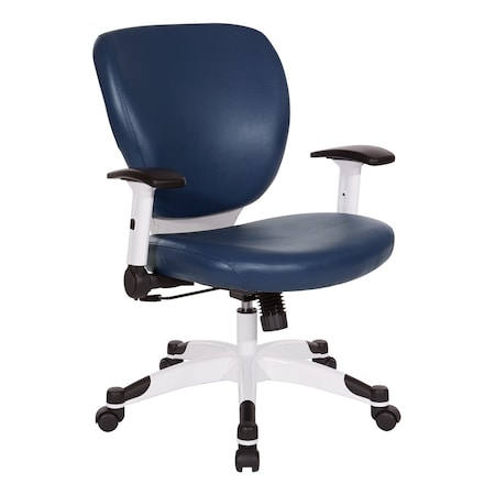 Space Seating Pulsar Padded Seat Managers Chair, Castillo Batik 5200W-K007