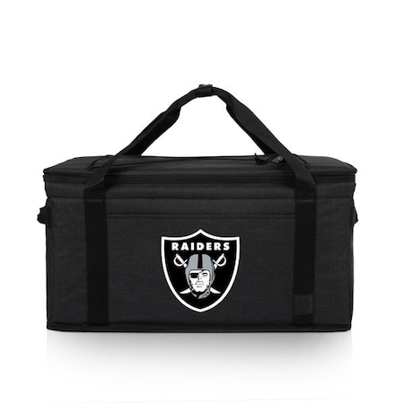Picnic Time Family Of Brands NFL Las Vegas Raiders - 64 Can Collapsible Cooler 716-00-179-234-2