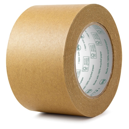 Ipg 72mm x 55m kraft paper Flatback tape, 24PK T9067255
