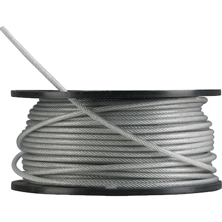 Campbell 1/8''x250 ' Vinyl-Coated Galvanized Clothesline Cable 7000497