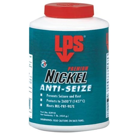 Lps 1-Lb Nickel Anti-Seize Lubricant -65 To 2 60 428-03910
