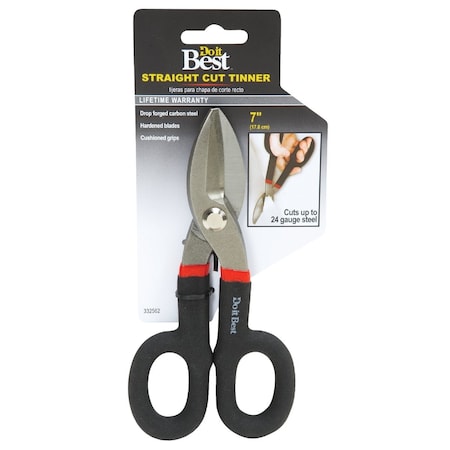 Do It Best 7'' Tin Straight Snips 332562