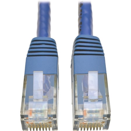 Eaton Tripp Lite Series Cat6 Gigabit Molded UTP Ethernet Cable RJ45 M/M, PoE, Blue, 6 ft. 1.83 m N200-006-BL