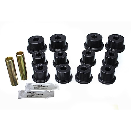 Energy Suspension Leaf Spring Bushing, Black; Polyurethane 1.2101G
