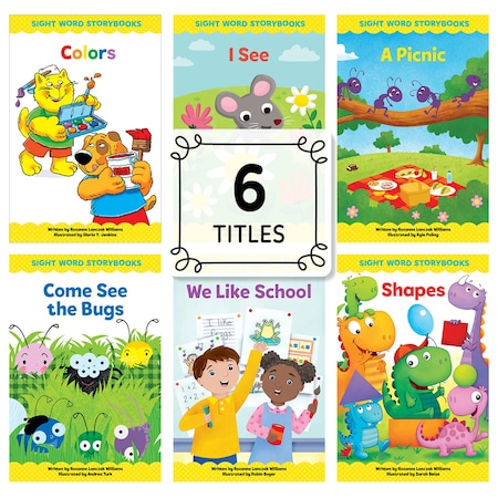Creative Teaching Press Sight Word Storybooks Set 1, 6 Books 23601