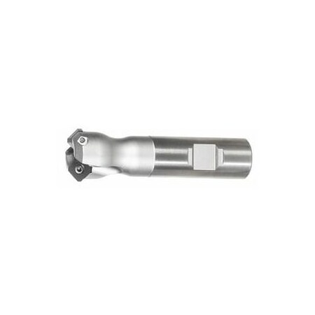 Garant 45 Degree Face Mill, with Weldon Flat, 16mm Diameter, 2 Inserts 214395 16/2