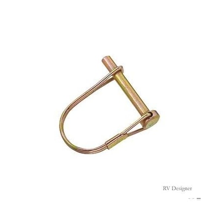 Rv Designer SAFETY LOCK PIN 1/4IN X 1- 3/8IN H427