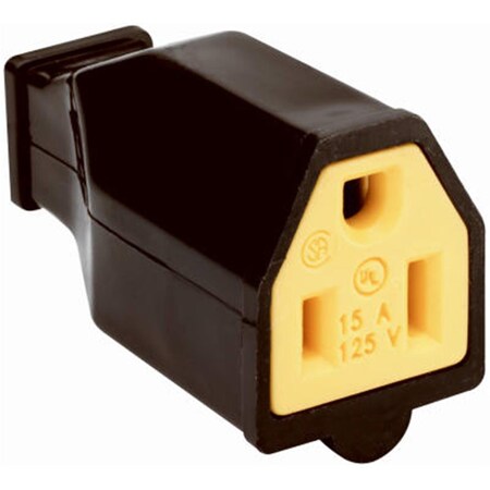 Nextgen SA993BKCC10 15A 125V Residential High Impact Thermoplastic Construction Connector, Black NE1635659