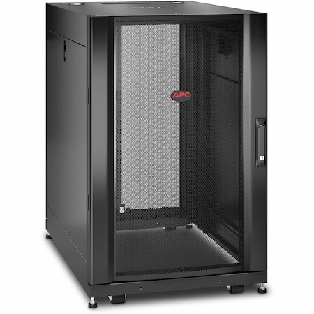 Apc NetShelter SX, Server Rack Enclosure, 18U, Black, 925H x 600W x 900D mm (TAA) AR3006
