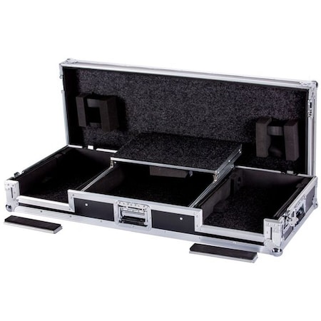 Deejay Led Fly Drive DJ Coffin Case Holds Two CDJ2000 Plus One DJM2000 Mixer or Similarly Sized Equipment with TBHDJMCDJ2000WLT