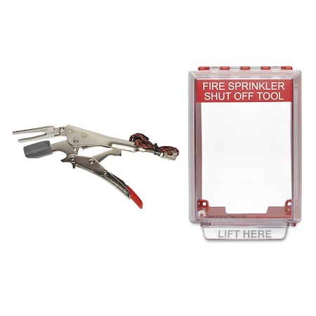 Quickstop Tools Fire Sprinkler Multi-Tool + Wall Mount Case QMTC