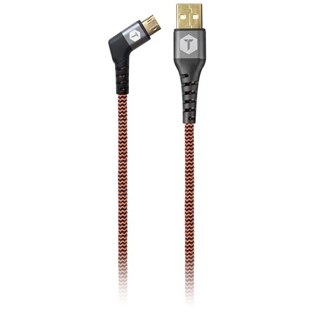 Toughtested 6' Toughtested Micro Usb Cable With 90 Degree Connector TTFC690DM