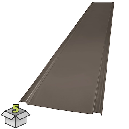 Ez Glaze 26.9 In. X 16 Ft. X .118 Corrugated Polycarbonate Roof Panel In Bronze, 5PK 199581