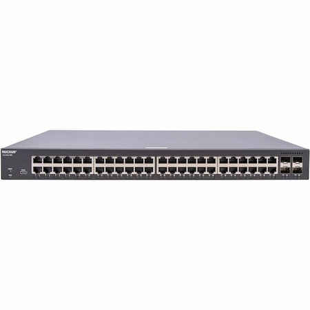Ruckus ICX 8100 1RU SWITCH, 48 10/100/1000 MBPS POE+ 802.3AT, 30W CLASS 4 PORTS, ICX8100-48P-X