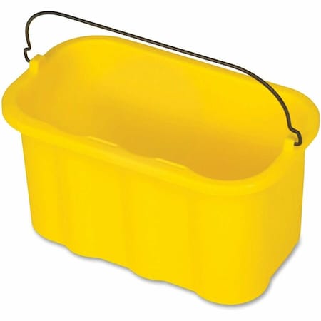 Rubbermaid Commercial 10quart Sanitizing Caddy, Yellow RCP9T8200YW