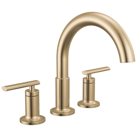 Delta Altado Roman Tub Trim In Champagne Bronze T2742-CZ